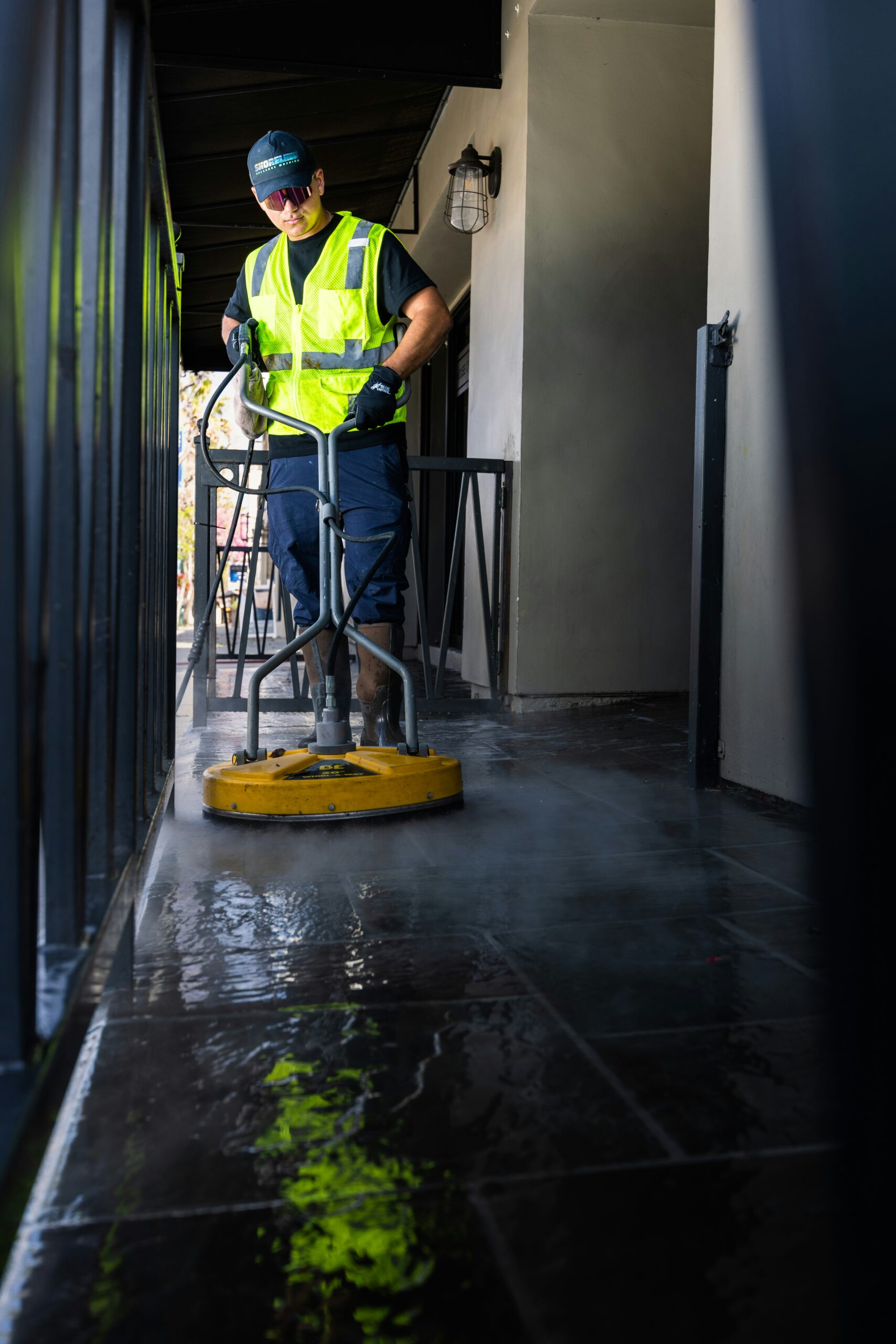 Post-construction cleaning